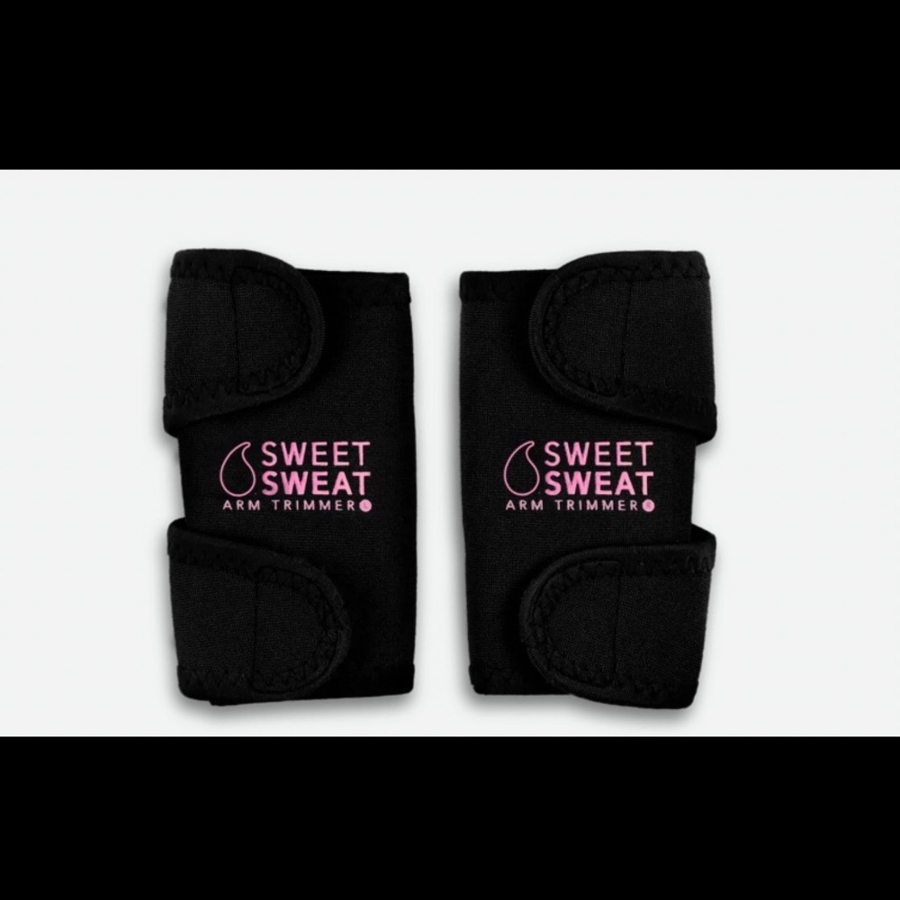 Sweet Sweat Black Arm Trimmer
Sz med. 
Used only once - it was too small for me